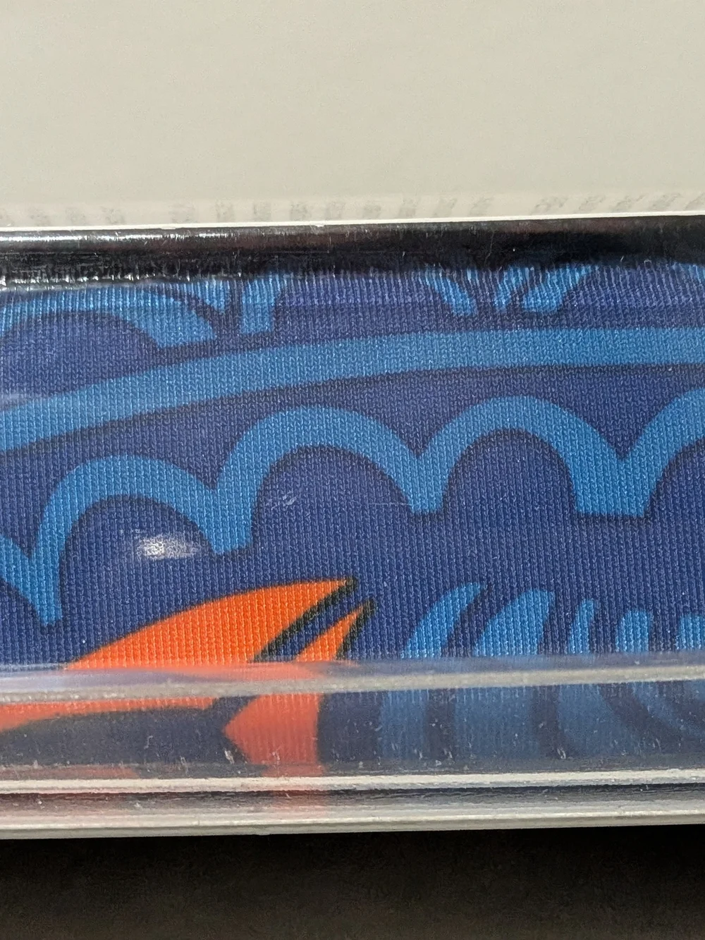 Samsonite Printed Luggage Cover in Multicolor Swirl Print - Picture 6 of 8